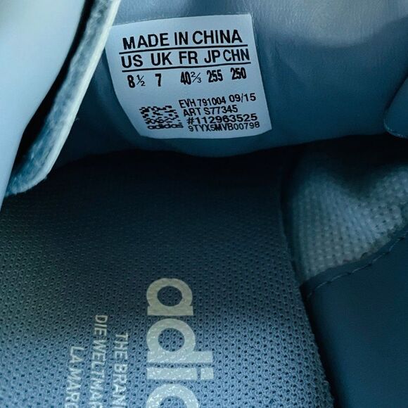 Rare Reptile Embossed Stan Smith Grey Sneakers Womens 8.5 US 40 2/3 EUR - Picture 6 of 6